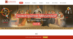 Desktop Screenshot of aicpolska.misjonarze.pl