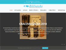 Tablet Screenshot of biblioteka.misjonarze.pl